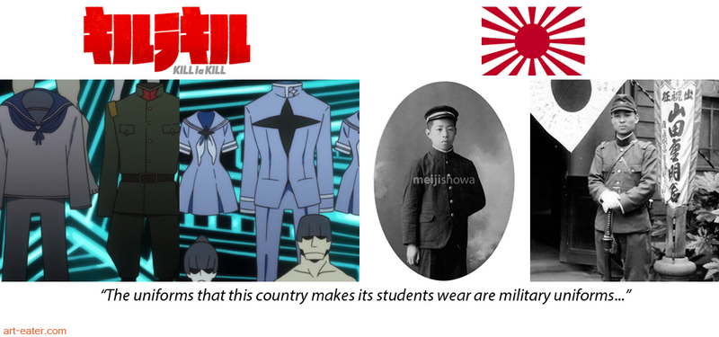 Illustration for article titled Kill la Kill: The Fascism of Fashion, the Seifuku of Conquest